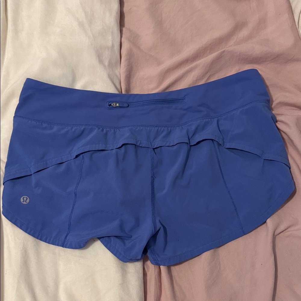 lululemon athletica Women's Blue Shorts low rise
